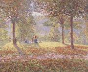 Wynford Dewhurst Luncheon on the Grass oil painting picture wholesale